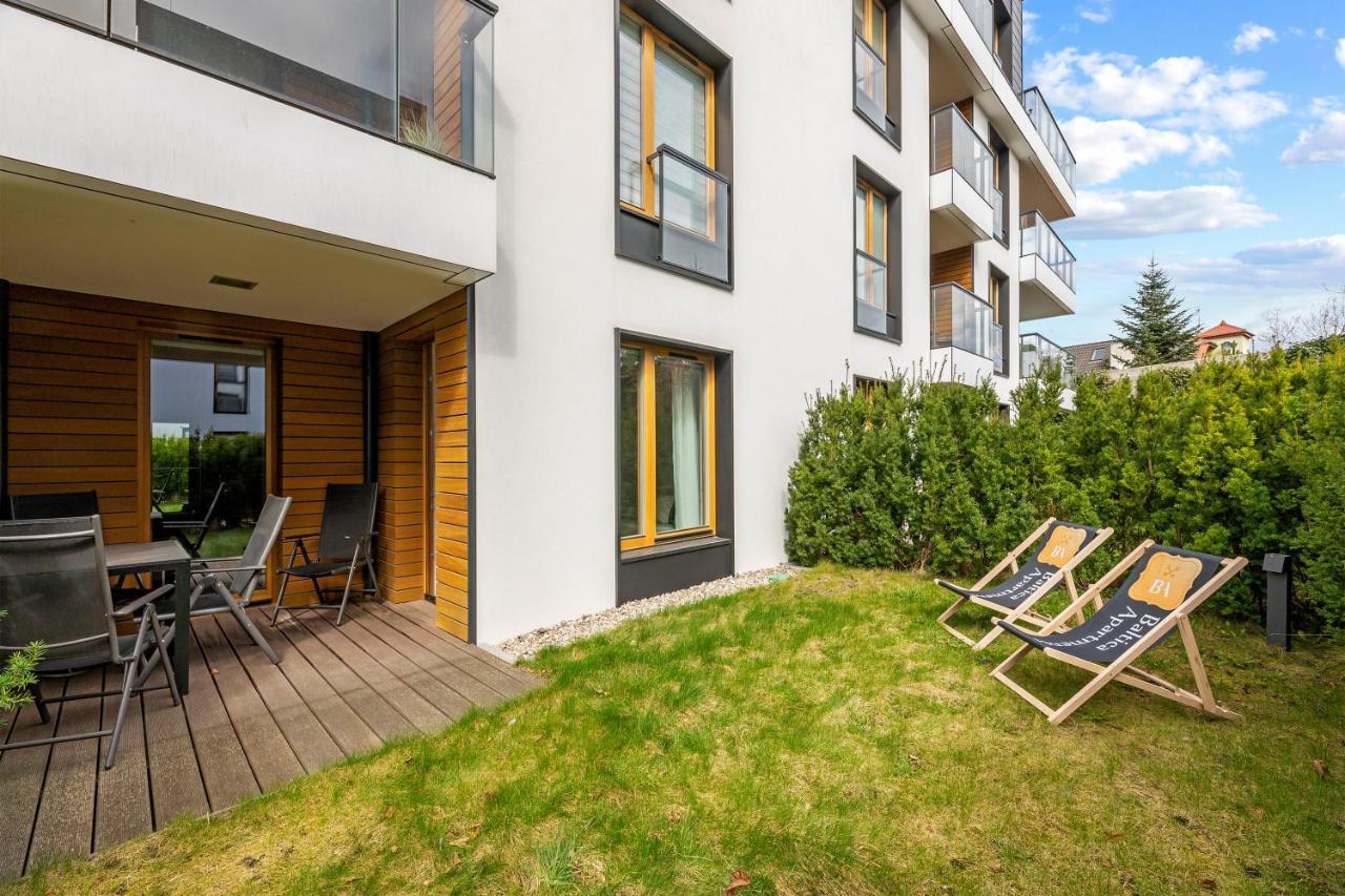 Bursztynowa - Garden Suite Apartments 格但斯克 外观 照片