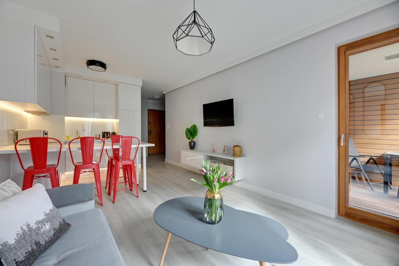 Bursztynowa - Garden Suite Apartments 格但斯克 外观 照片
