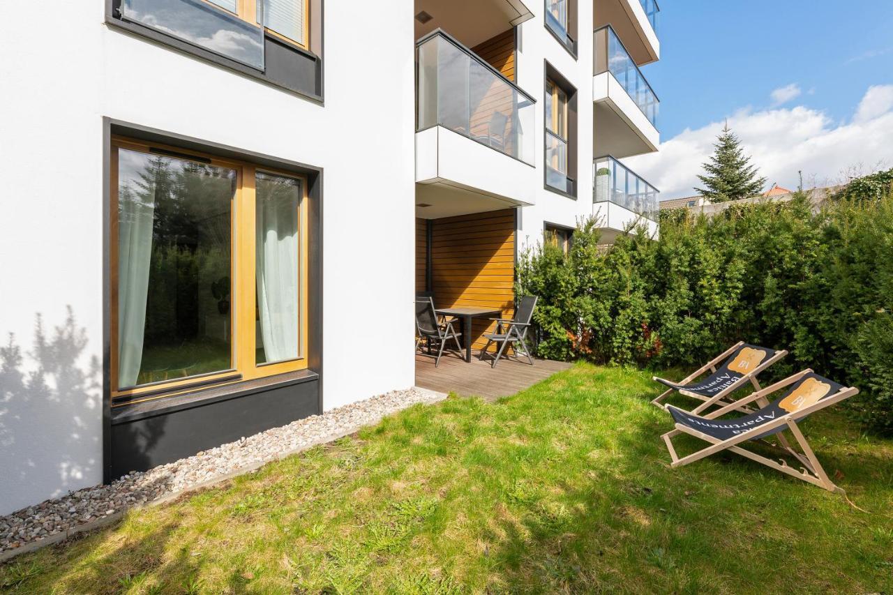Bursztynowa - Garden Suite Apartments 格但斯克 外观 照片
