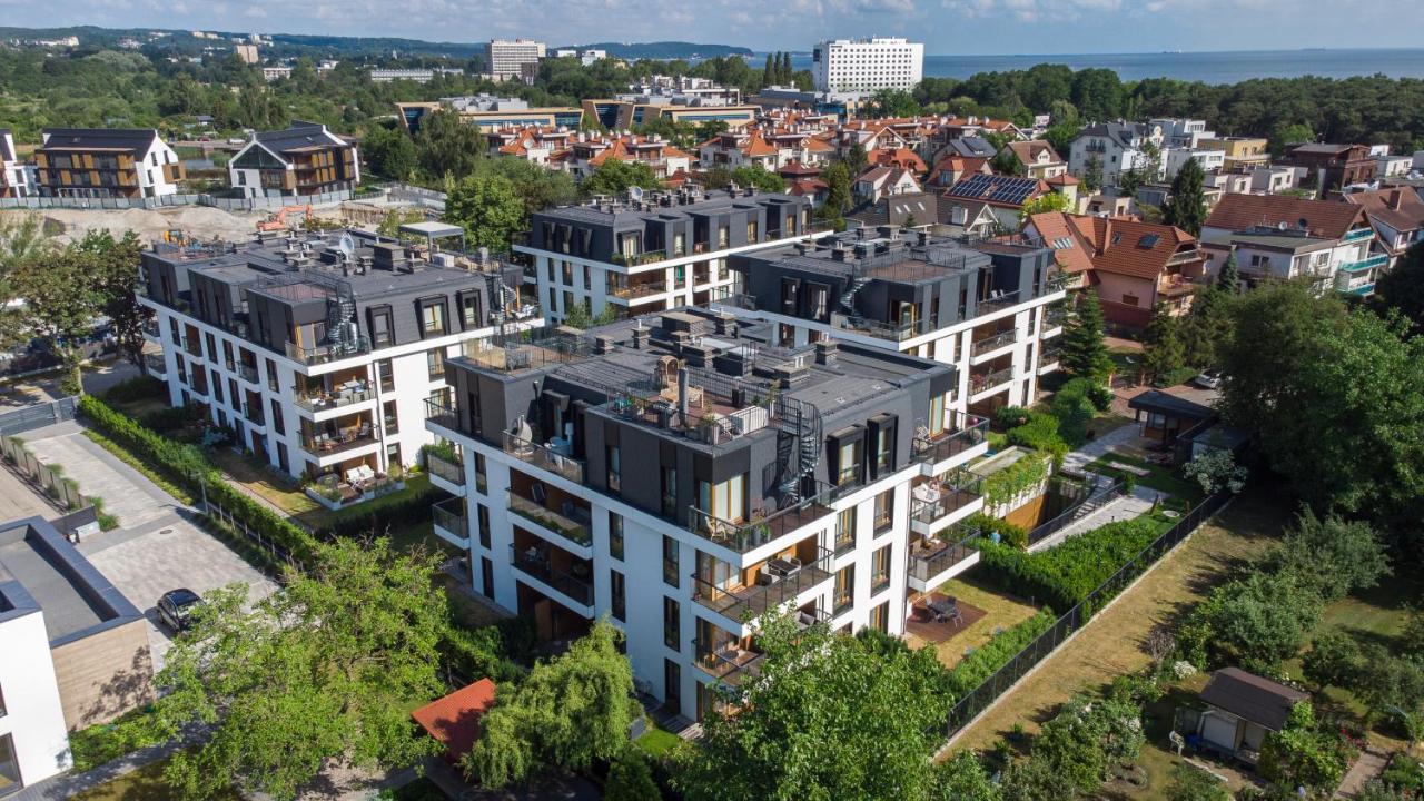 Bursztynowa - Garden Suite Apartments 格但斯克 外观 照片